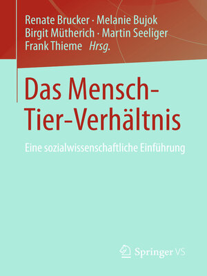 cover image of Das Mensch-Tier-Verhältnis